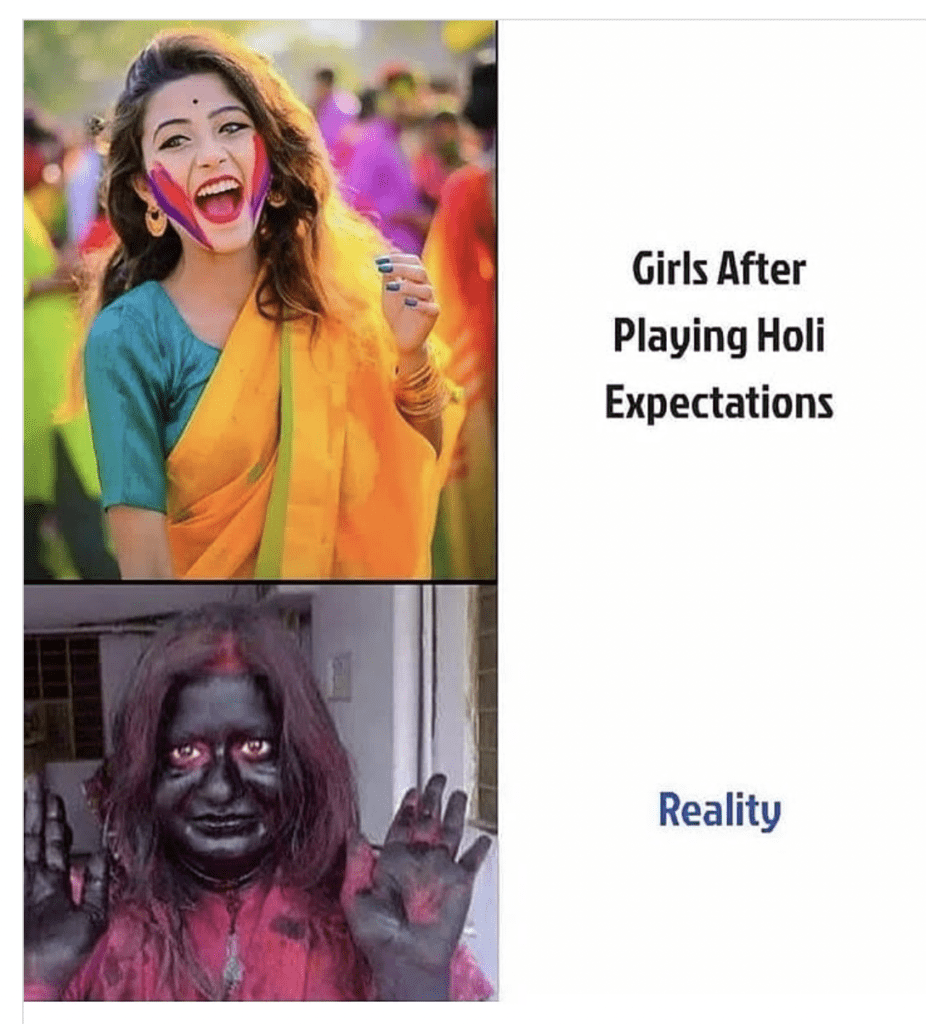 happy holi memes