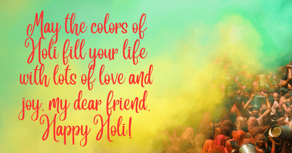 HAPPY HOLI WISHEH