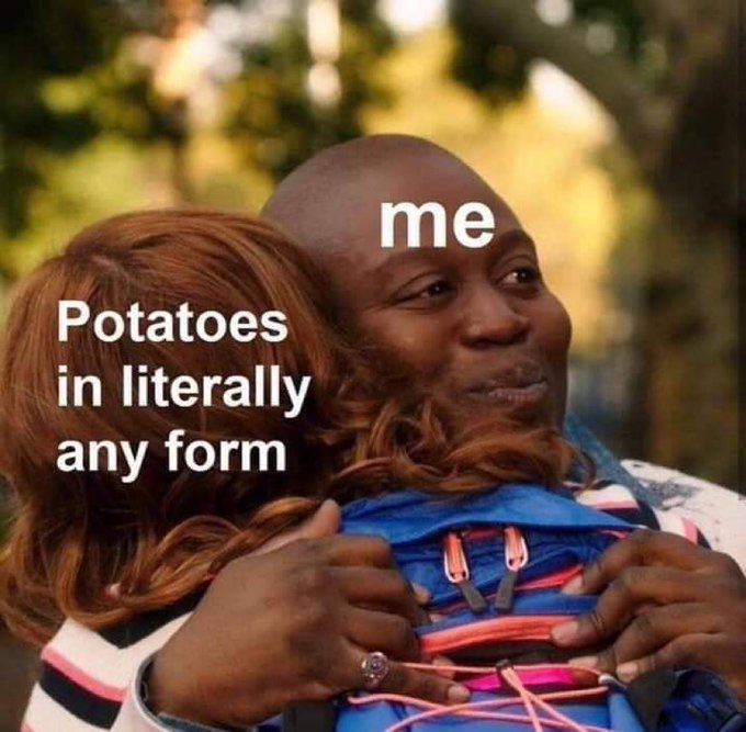Funny Meme on potato