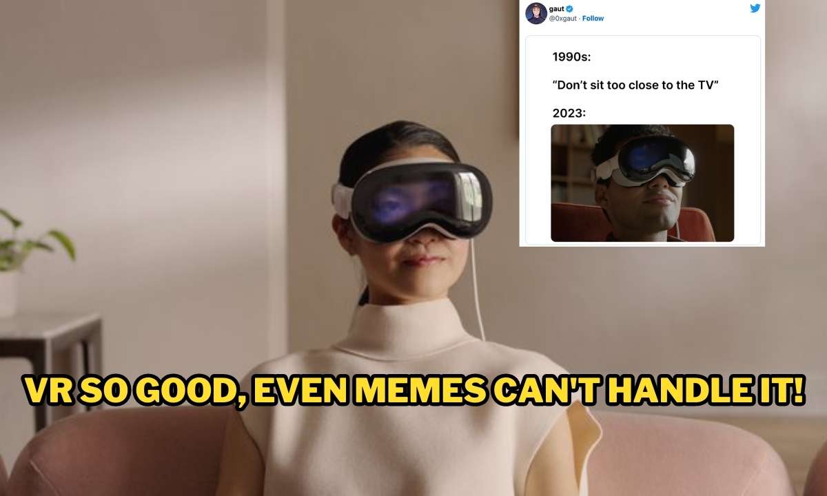 Apple Unveils Vision Pro, People Go Wild With Memes