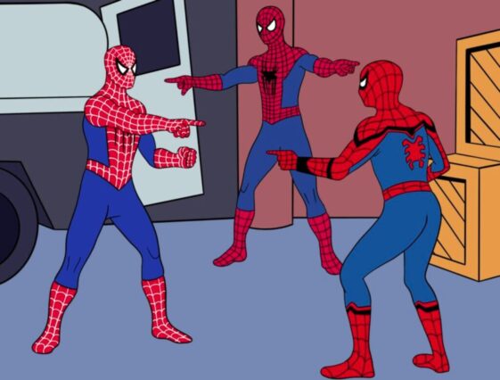 Spiderman Pointing: Meme Template