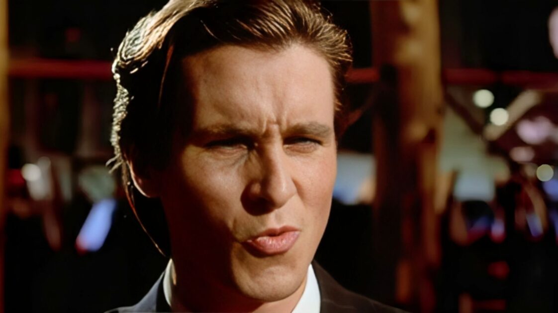 Patrick Bateman Sigma Face Meme Template