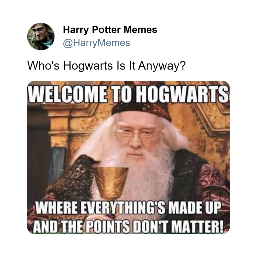 Harry Potter Memes On Hogwarts