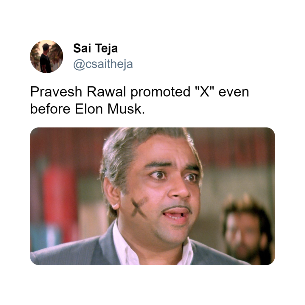 Paresh Rawal Promoted X Like Nobody else