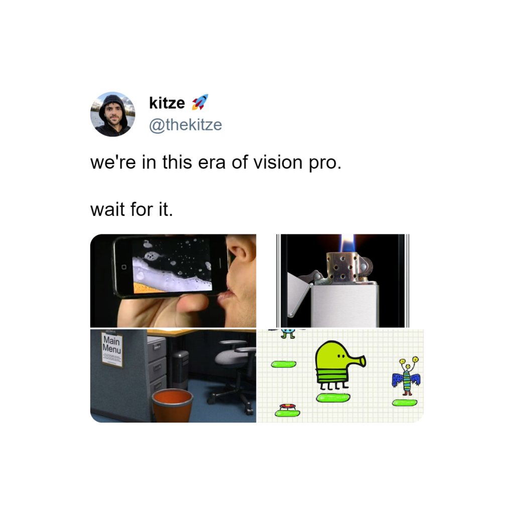 Vision Pro Meme